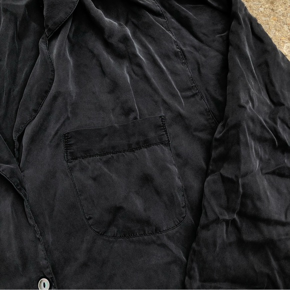 Bergdorf Goodman Collection by Patricia Fieldwalker silk L/S top - Picture 3 of 3